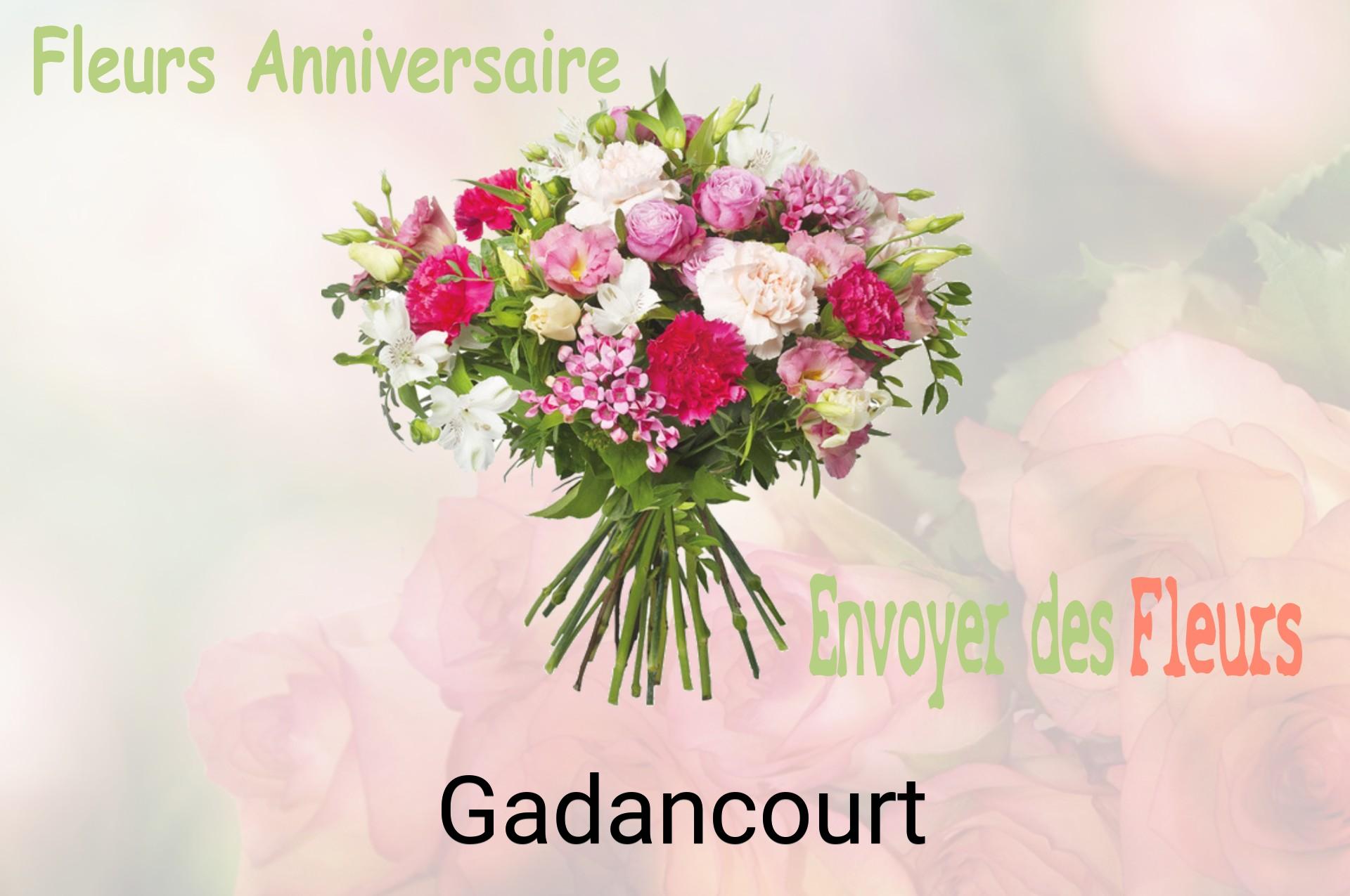 Bouquet de fleurs d’anniversaire livré à Gadancourt