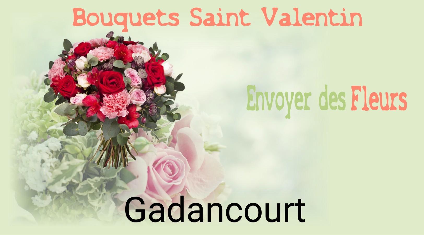 Roses de Saint-Valentin livrées à Gadancourt
